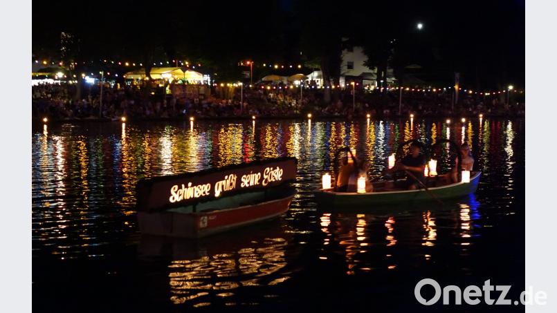 Im besonderen Ambiente zeigte sich der Hahnenweiher beim Seefest am Sonntag. mmj