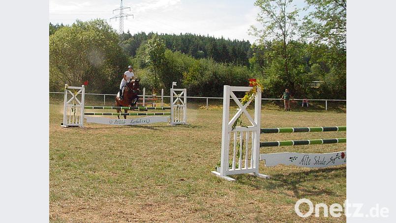 Springreiten am Sonntag. sck