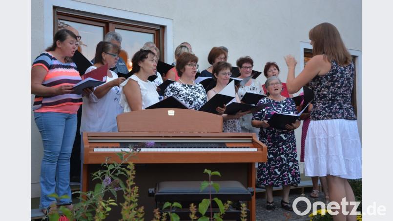 Das Ensemble Music &amp; More unter der Leitung von Kathrin Filbinger. jr