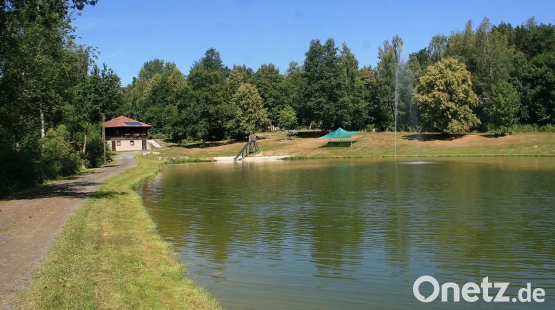 Nutznießer des Pilotprojektes &quot;Zukunftswerkstatt“ ist die Freizeit- und Sportanlage am Fuchsmühler Waldbadeweiher. wro