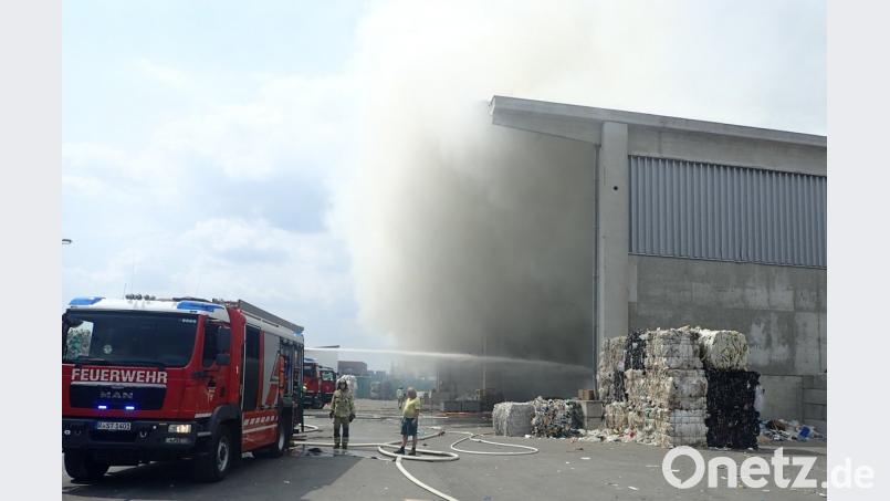 Brand im Regensburger Osten. Berufsfeuerwehr Regensburg
