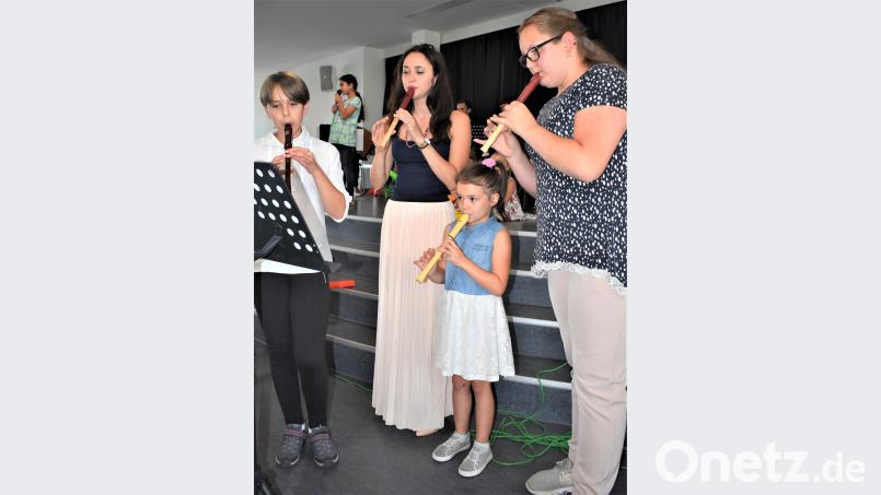 Beim Sommerkonzert des Musikvereins &quot;Klingende Töne&quot; gab es verschiedene Musikrichtungen, Solos und in Gruppen zu hören. rgr