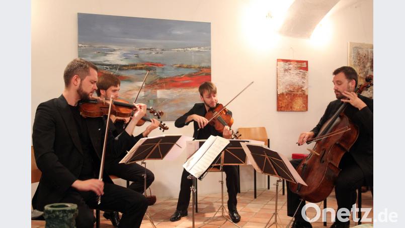 Das Mettis-Quartett begeistert die Zuhörer stg