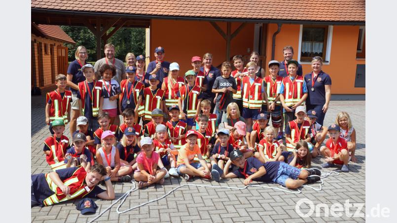 Die Olympiamannschaft mit ihren Betreuern bkr