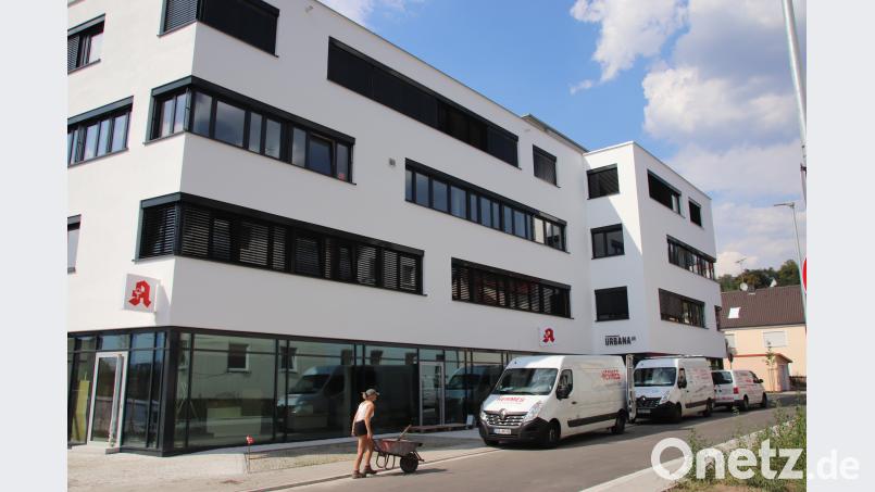 Großbaustelle für Handwerker aller Art: Das neue Bürogebäude im Schwandorfer Zentrum, an das derzeit letzte Hand beim Innenausbau angelegt wird. td