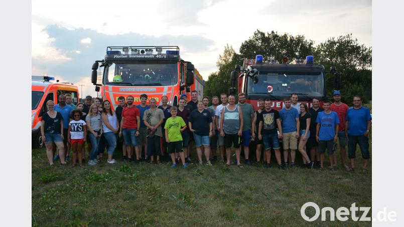 Nach Jahren feiern die Feuerwehr Immenreuth und Kulmain wieder ihr Tankerfest. ak