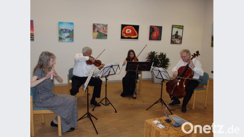 Von links: Viola Schweinfurter, Artur F. Wendt, Anna David, Michael Gareis wrt