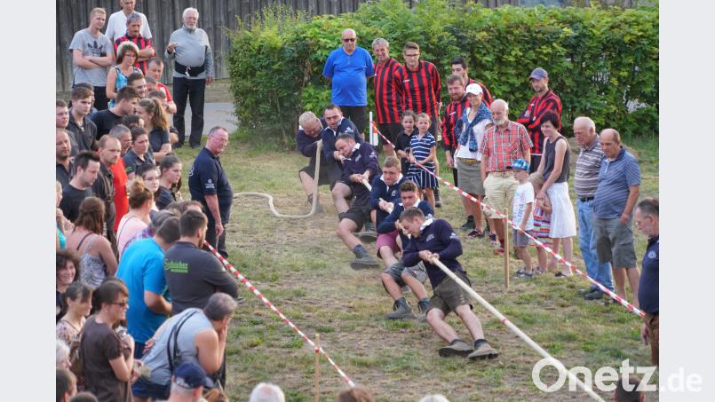 Das Siegerteam, die Seilzieher der Fahrenbergauswahl fvo