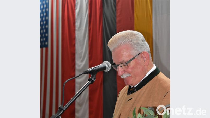 Der amerikanische DAGA-Präsident James P. Federline beim DAGA-Empfang in der Stadthalle. rgr