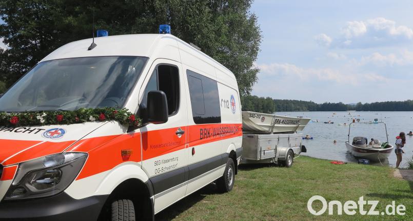 Das neue Fahrzeug der Wasserwacht Schwandorf war am Sonntag bereits am Klausensee im Einsatz. Hirsch