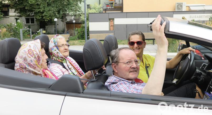 Das Elisabethenheim ging auf Cabrio-Ausflug. Bild: Hirsch