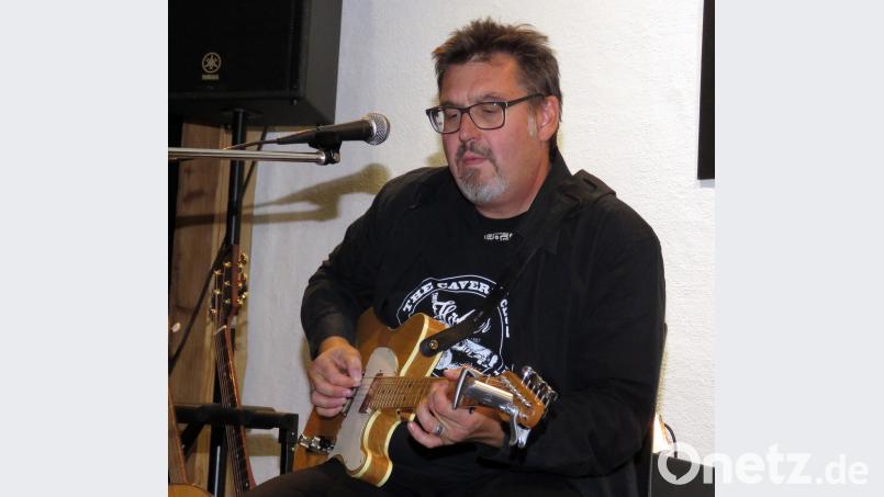 Der unheimlich gute Bluesmusiker Wolfgang Bernreuther macht im September den Auftakt des Halbjahresprogramms. Er ist gebürtiger Waldsassener. ubb
