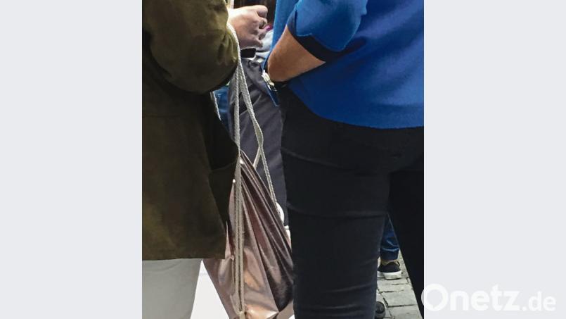 Besonders die Mädels greifen zum Turnbeutel im coolen Metallic-Look. Hier ein Modell in Rosé. mte