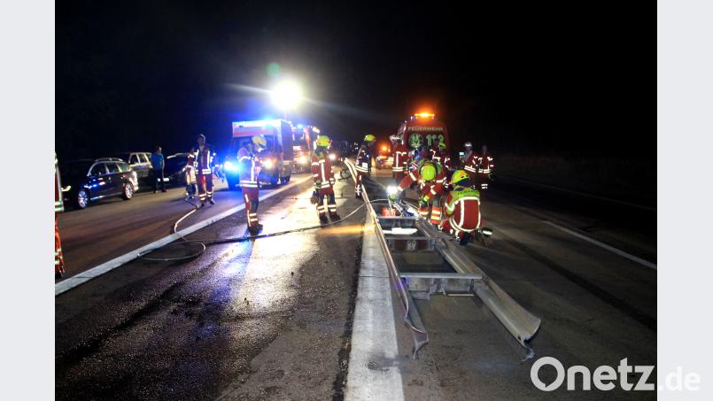 Folgenschwerer Unfall auf der A93 zwischen Hausen und Abensberg. Auer, Alexander