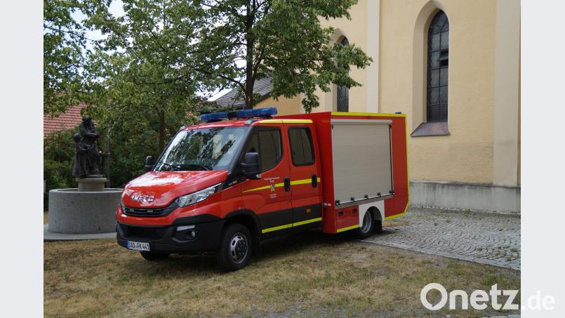 Das neue Fahrzeug der Feuerwehr Kulz erhält am 14. August den kirchlichen Segen. rkp