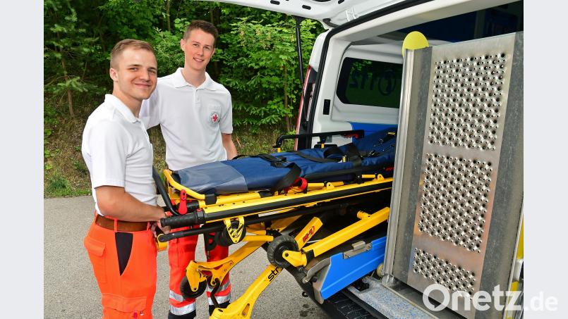 Bufdi bei der BRK-Rettungswache in Sulzbach-Rosenberg Petra Hartl