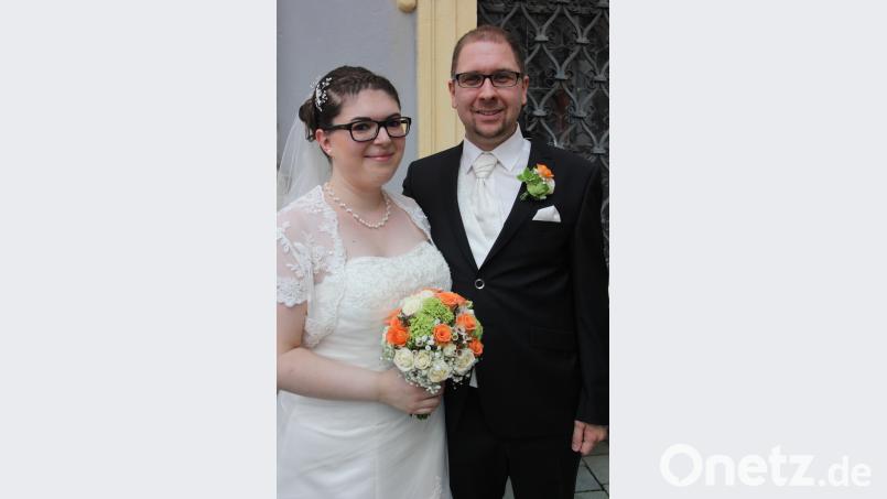 Sabrina Wedlich und Christian Aschenbrenner gaben sich das Ja-Wort. kro