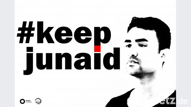 Das &quot;Ovigo&quot;-Theater setzt sich dafür ein, dass ihr Mitglied Junaid Ahmad Bajauri nicht in sein Geburtsland Pakistan zurückkehren muss. exb