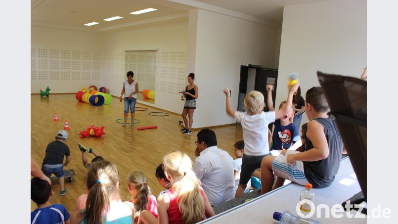 Die Kinder hatten im Mehrgenerationenhaus viel Spaß. exb