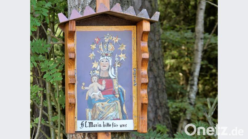 Das Bild ist eine Kopie des Altarbildes der Frohnbergkirche chl