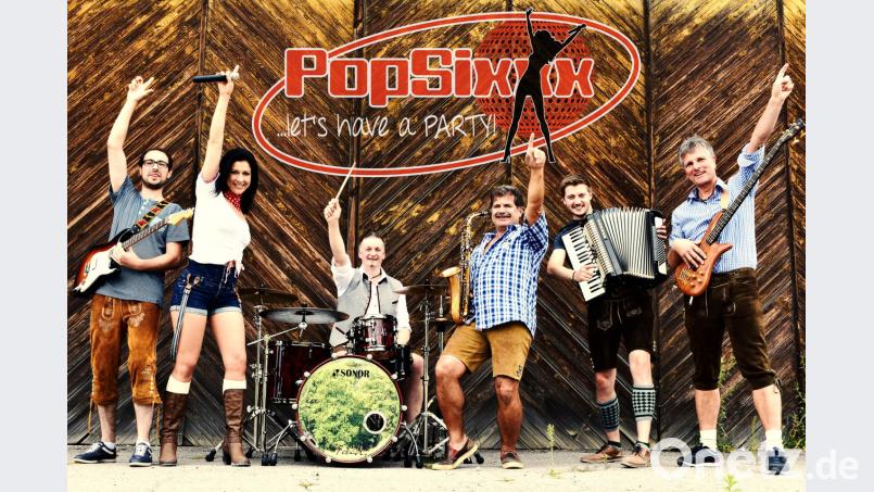 Die Band &quot;Popsixxx&quot; übernimmt am 14. August das musikalische Ruder beim Open-Air des SC Kleinwinklarn. Hans-Jürgen Gruber