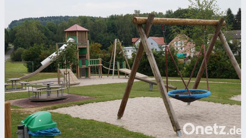 Der gut ausgestattete Spielplatz am Pfälzer Weg bietet alles, was sich Familien mit Kindern wünschen. weu