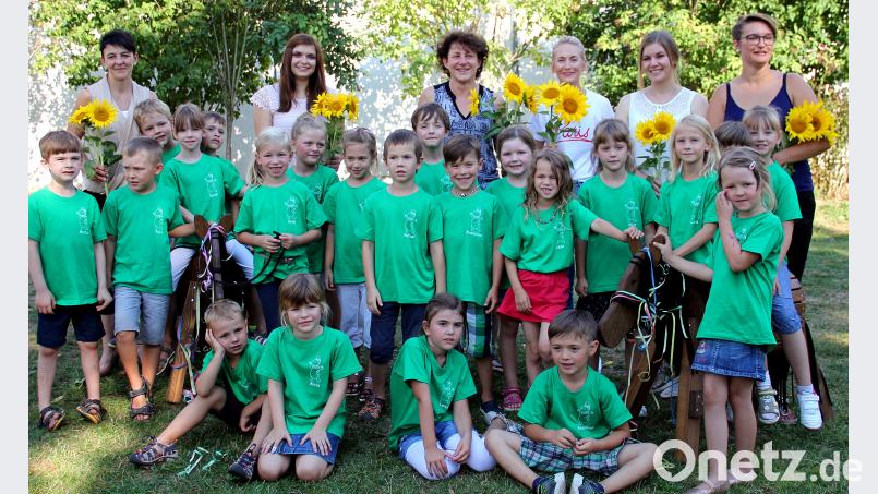 Die &quot;Schlauen Drachen&quot; sind demnächst Schulkinder. zer
