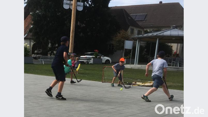 Streethockey gefällt den Jungs besonders gut. wlr
