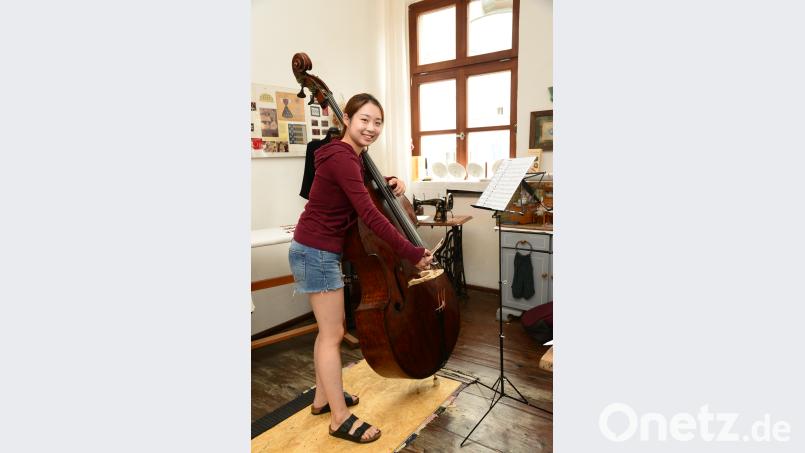 Die Teilnehmer des Meisterkurser üben auch allein. exb