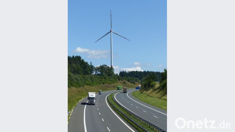 Nach Deindorf (Bild) sollen auch bei Feistelberg drei Windkraftanlagen entstehen. Bild: Völkl
