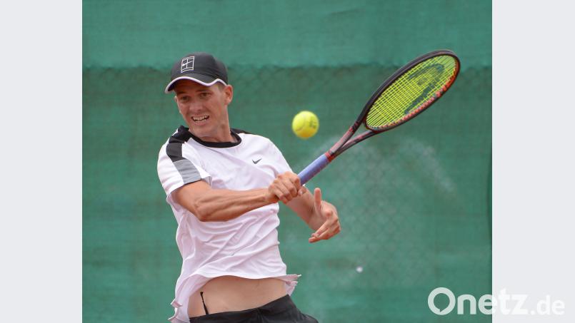Gabriel Schmidt (Bild) bot zuletzt grandioses Tennis und überzeugte gegen den Italiener Alessandro Bega. ref