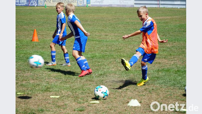Dribblings sind das tägliche Brot der Fußballer. In der BFV-Fußballschule beim SV Waldau wurde den Nachwuchskickern auch das beigebracht. dob