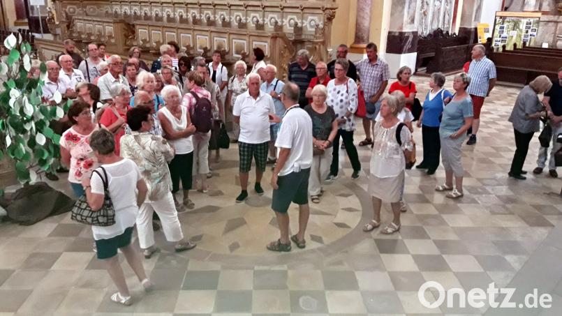 Interssant ist die Führung durch die Ebracher Klosterkirche hai