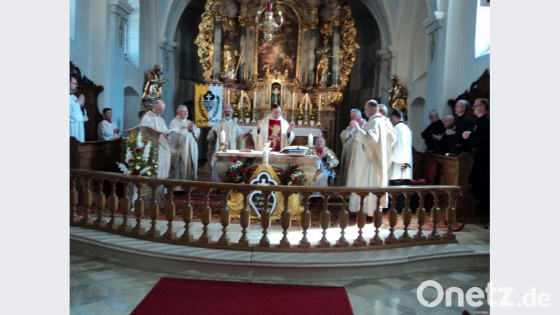 Der Jubiläums Gottesdienst fand in Schwarzenfeld statt. Bild: ksi