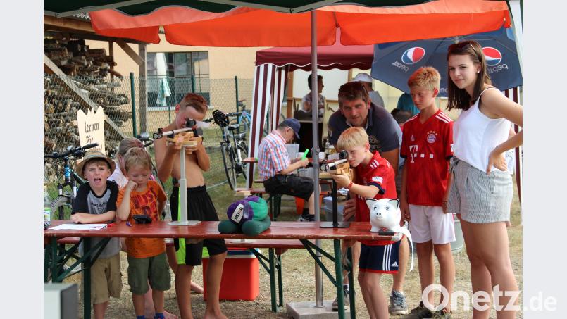 Zum ersten Mal dabei war das Lichtgewehrschießen. ffl