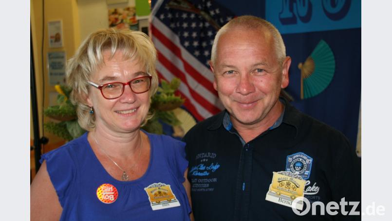 Ines und Bernd Aderhold aus dem sächsischen Freiberg feiern bei ihrem zehnten Besuch ein kleines Jubiläum. fpoz