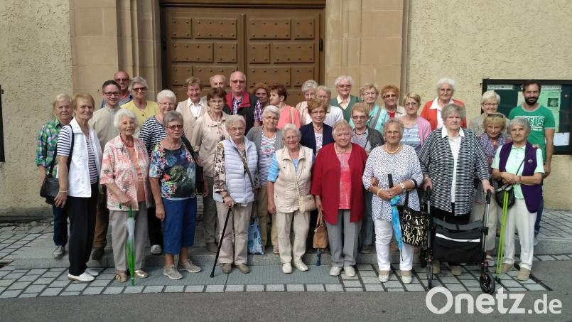 Die Reisegruppe aus Amberg im Bayerischen Wald. ads