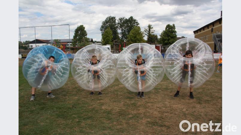 Nach oben ist beim Bubble-Ball vieles offen. adj