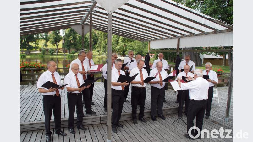 Der Männerchor des Gesang- und Orchestervereins hat ebenfalls seine Auftritte auf der großen Seebühne. mmj