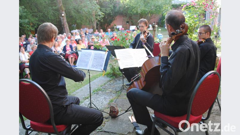 Das Sedlacek Quartett aus Prag begeistert das Publikum in Wurz Gabriele Glaubitz
