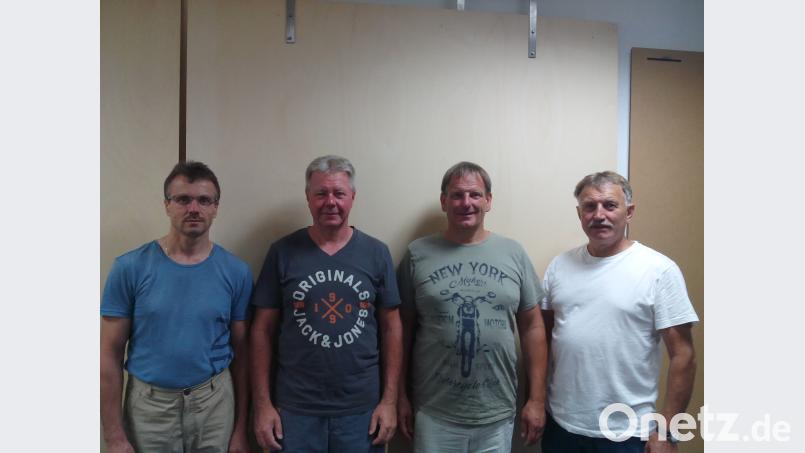 Das Quartett von Hubertus Ursensollen, das bei der Deutschen Meisterschaft antritt. rin