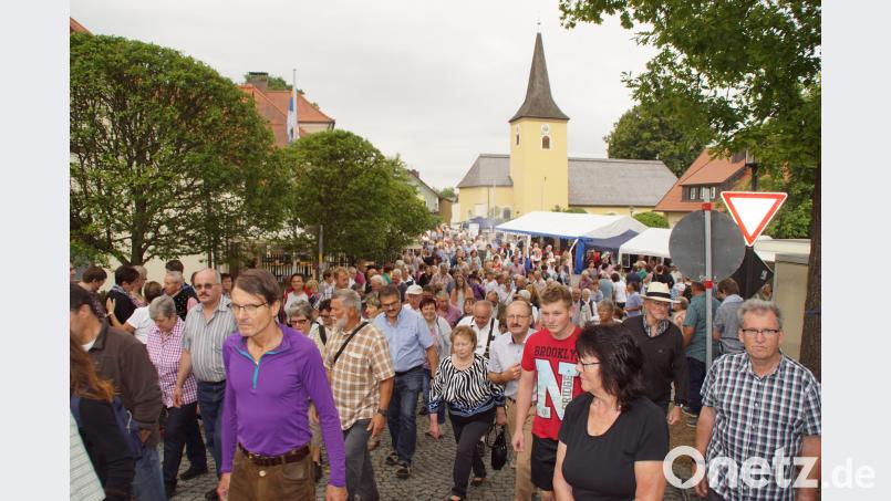 Viele Pilger kamen auch in diesem Jahr zum großen Frauentag nach Stadlern. mmj