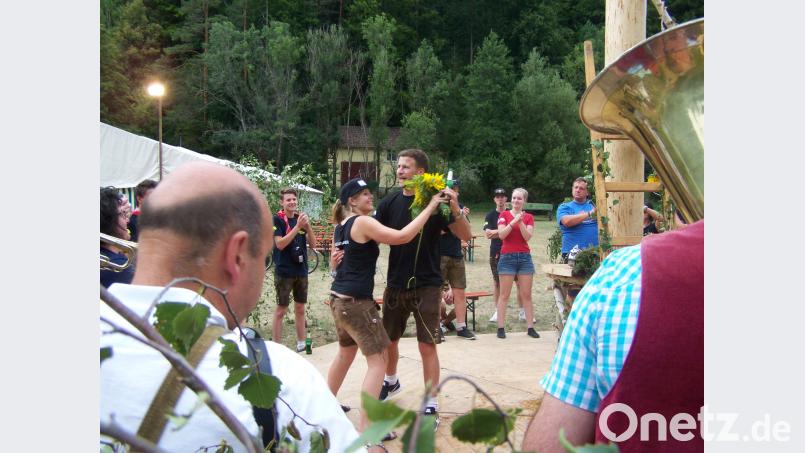 Das Oberkirwapaar der älteren Generation, Tanja und Christof Müller. rrd