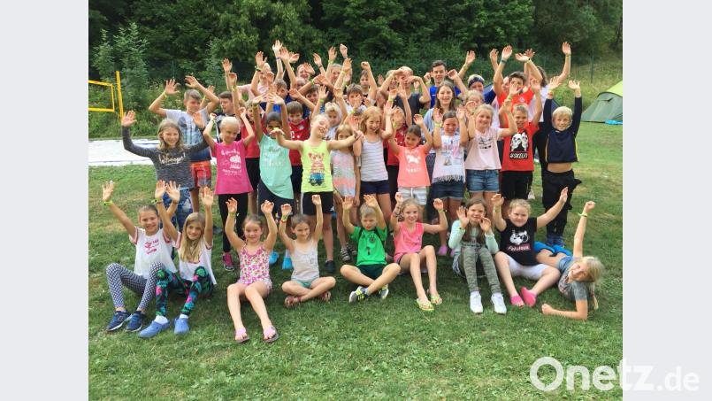 Knapp 50 Kinder verbrachten im DJK-Zeltlager schöne Ferientage. tra