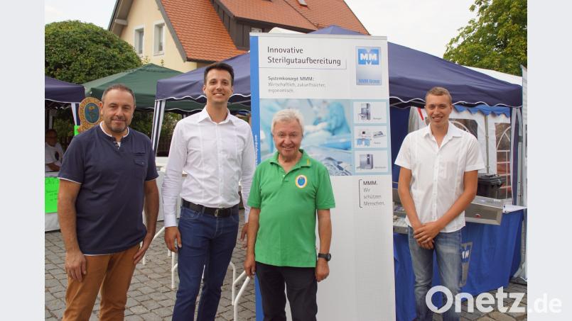 Die örtliche MMM-Group nutzte den Tag, um junge Menschen auf ihr Unternehmen aufmerksam zu machen. mmj