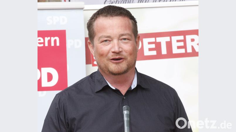 SPD-Generalsekretär Uli Grötsch warb für sozialdemokratischen Grundsätze. Hirsch