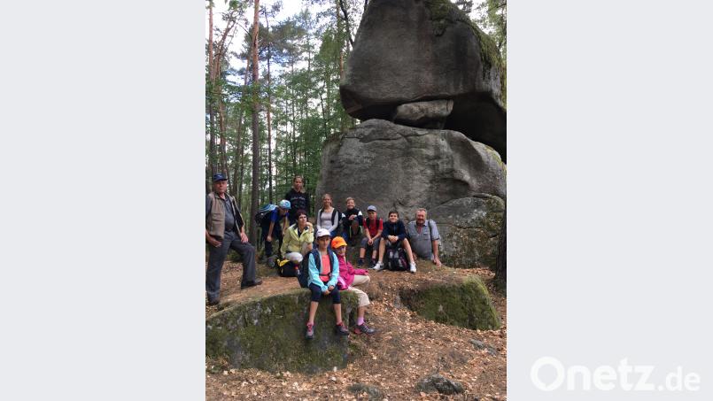 Bei einer Wanderung ist auch eine Rast notwendig. dob