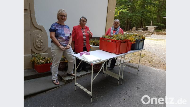 Zahlreiche Kräuterbuschen hatten die Frauen gebunden. hzi