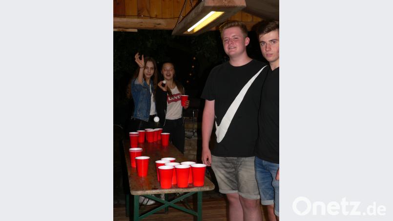 Beim Beerpong gibt es Freibier zu gewinnen mh