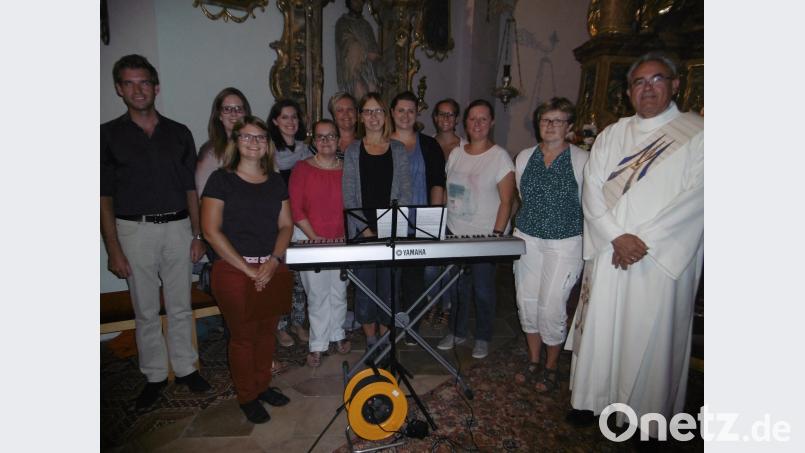 Die Voices gestalteten perfekt die Nach der Lichter in der vollen Wallfahrtskirche mma
